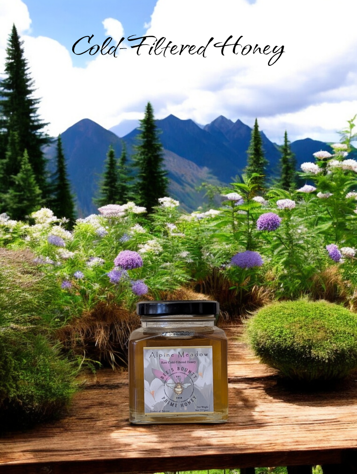 Alpine Meadow Honey - Cold Filtered