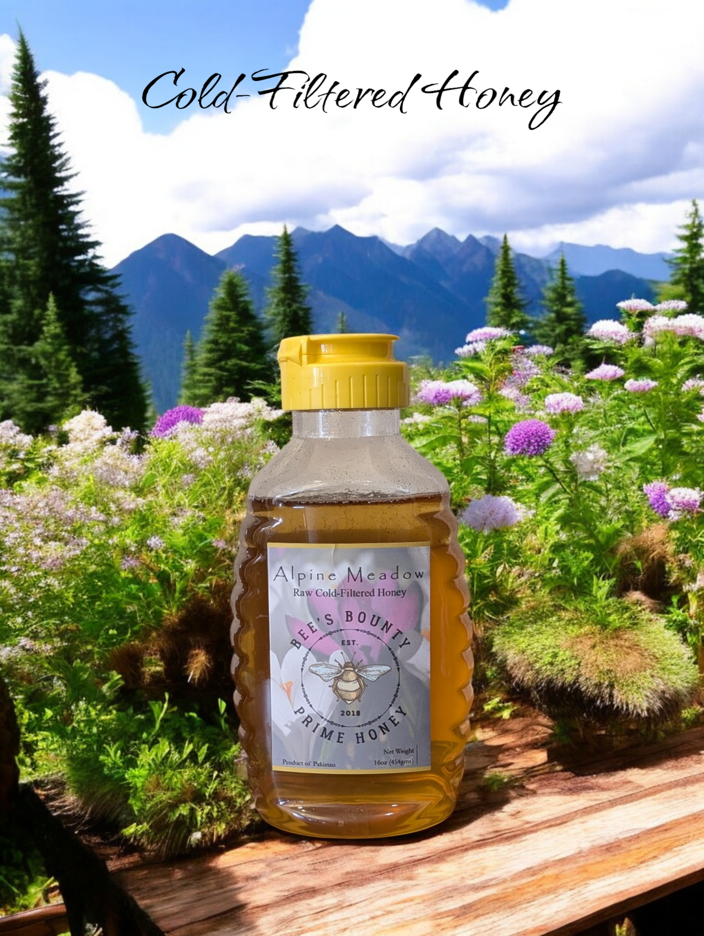 Alpine Meadow Honey - Cold Filtered