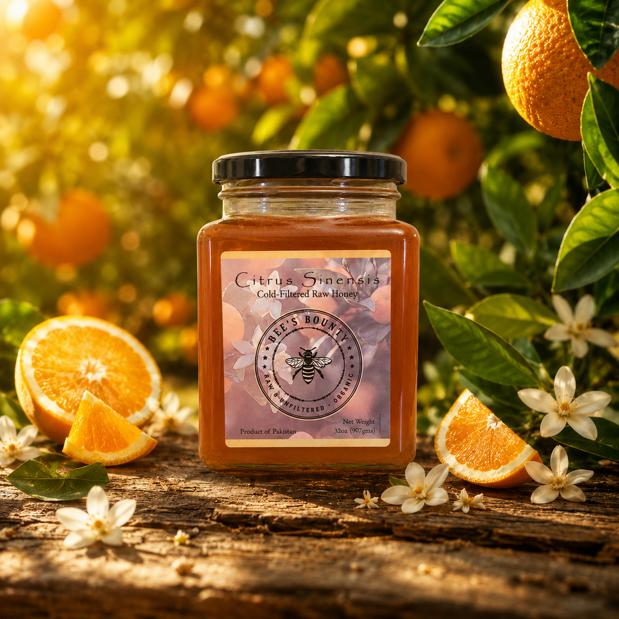 Citrus Sinensis Honey - Cold Filtered